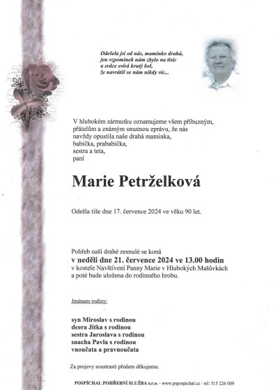 Marie Petrželková