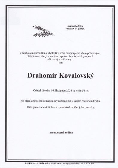 Drahomír Kovalovský